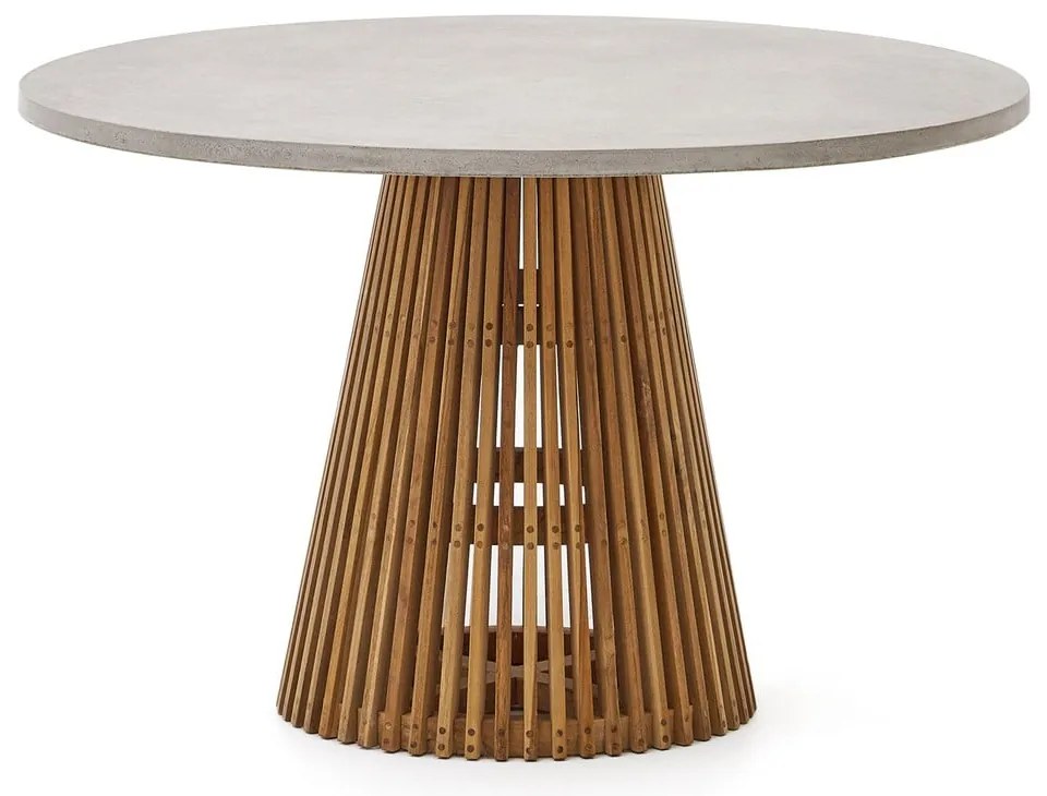 Kerek kerti étkezőasztal ø 120 cm Alcaufar – Kave Home