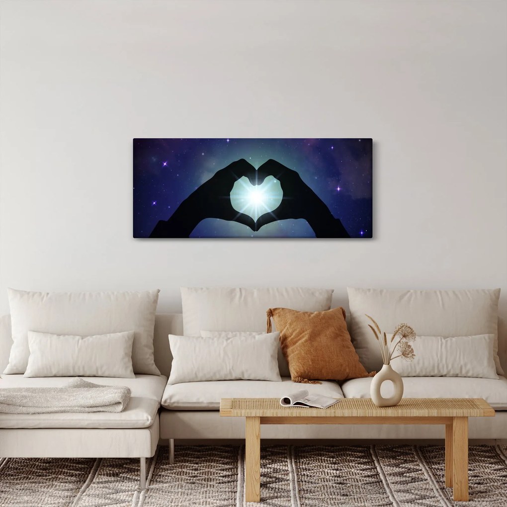 Kép - Szimbolikus szerelem (120x50 cm)