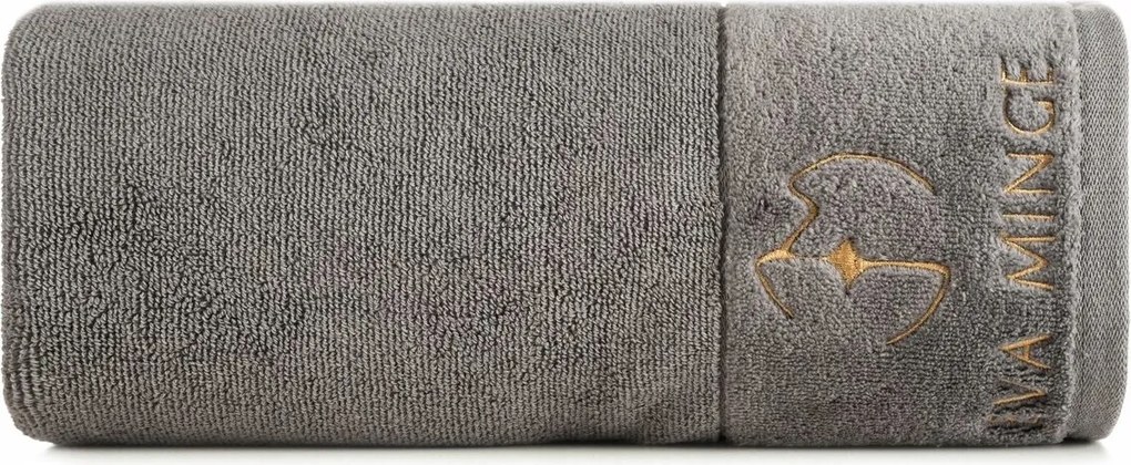 Törölköző 50x90 Gaia by Eva Minge Ezüst Prémium 550gr