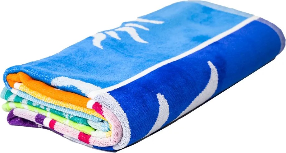 STROMBOLI Strandtörölköző szivárvány 165x90cm