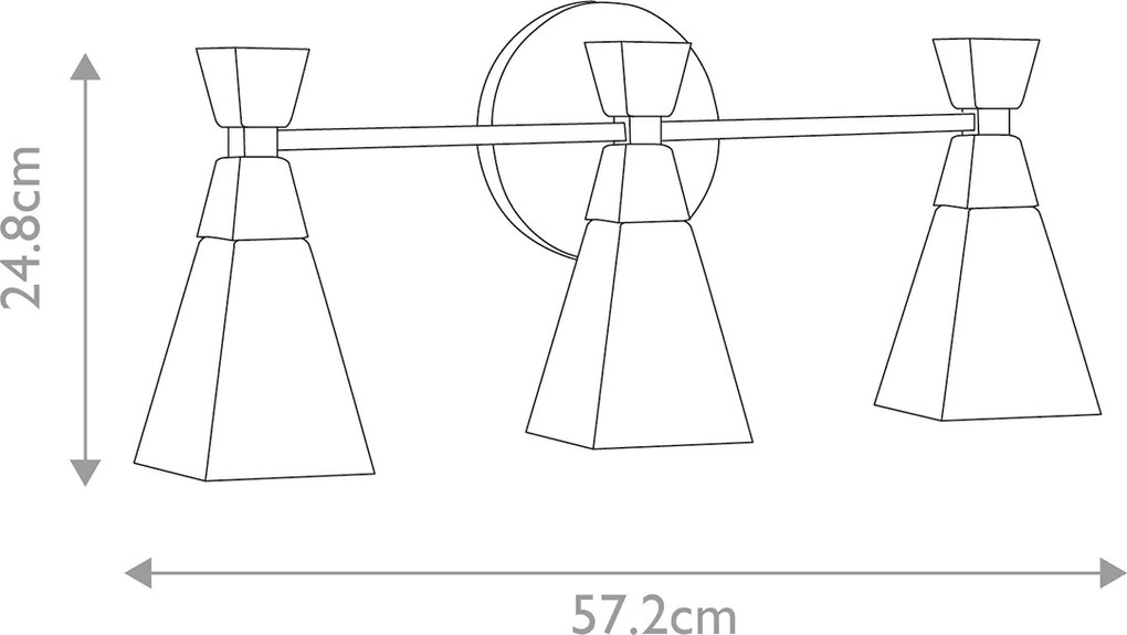 Elstead klasszikus fürdőszobai lámpa bowtie fehér matt fekete elsbowtie-3-mb IP44