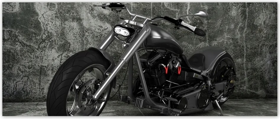 Fotótapéta flizelina 250x104 Amerikai chopper