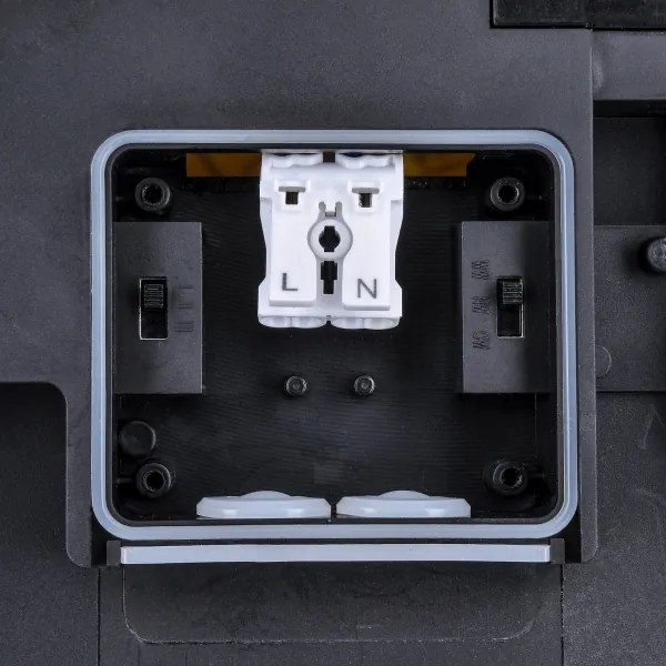 Solight WO821- LED Dimmelhető lámpa LED/36W/40W/44W/230V 3000/4000/6500K IP65 fekete