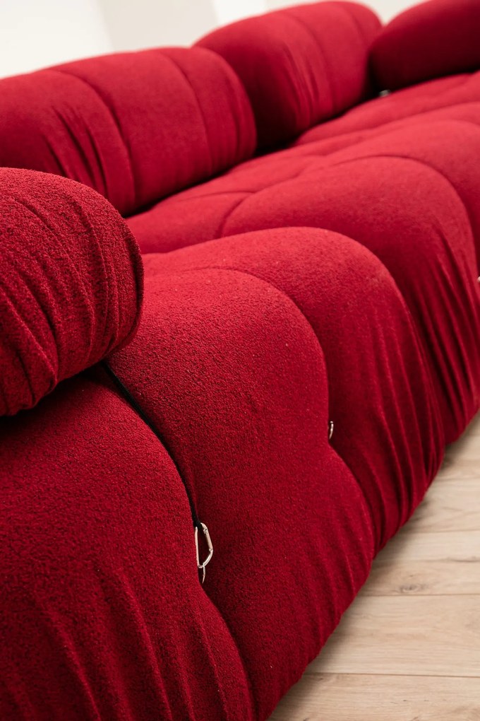 Sarokkanapé Bubble ( L1-O1-1R -Puf) - Red