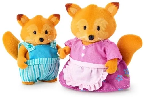 Li'l Woodzeez - Figurakészlet TIPPYTAIL rókacsalád