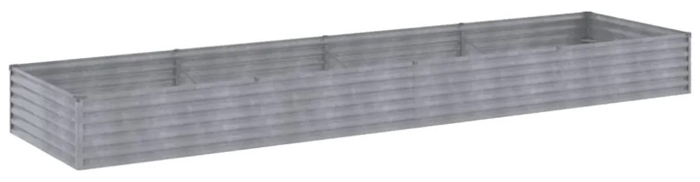 corten acél kerti magaságyás 387x100x36 cm