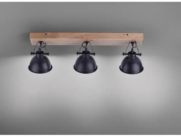 Leuchten Direkt 11983-18 - Spotlámpa SAMIA 3xE14/40W/230V fekete