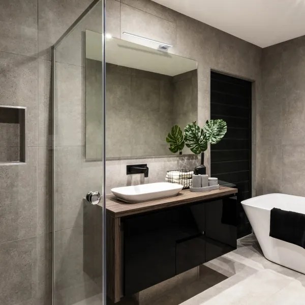 LED fürdőszobai fali lámpatest SHINE LED/11W/230V 45 cm IP44 fényes króm