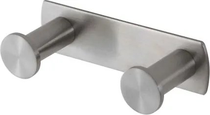 Stella léc 2 akasztóval 18.042-SB szálcsiszolt acél