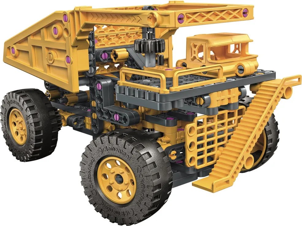 Dömper XL Mechanics építőjáték Clementoni