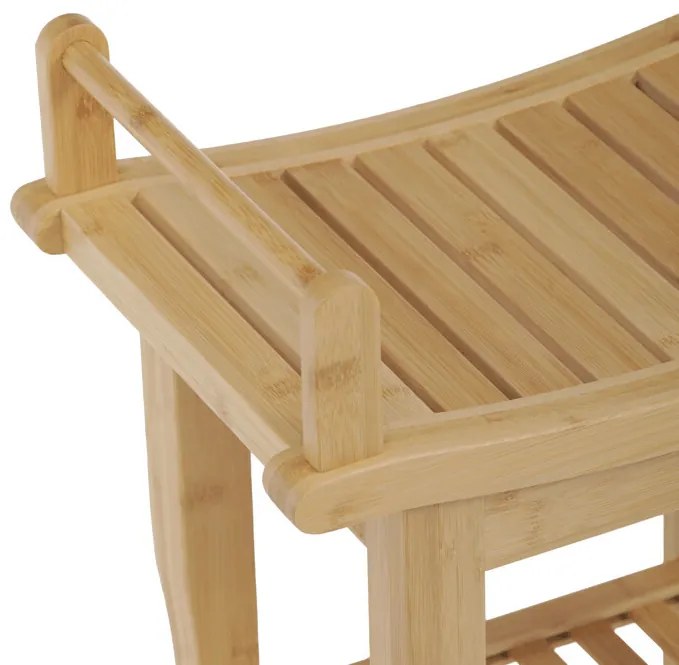 Natúr Bambusz Puff. DR-B063 NAT