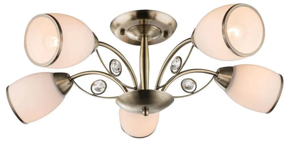 Globo Globo 54708-5 - Mennyezeti lámpa COMODORO II 5xE27/60W/230V GL3724