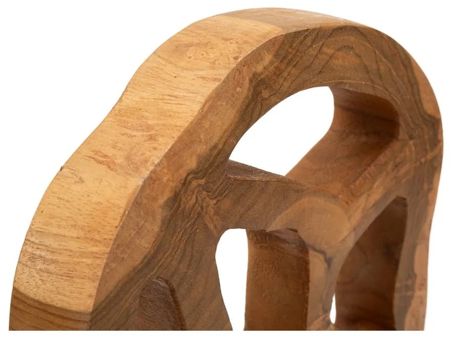 Fa szobor (magasság 27 cm) Lubang – Mauro Ferretti