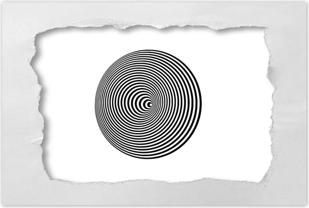 Poszterek 90x60 Absztrakt fekete-fehér