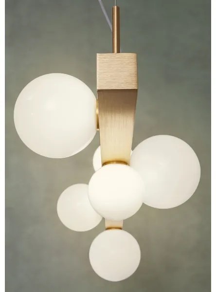 Redo 01-2374 - Csillár zsinóron GOJI 6xG9/28W/230V arany