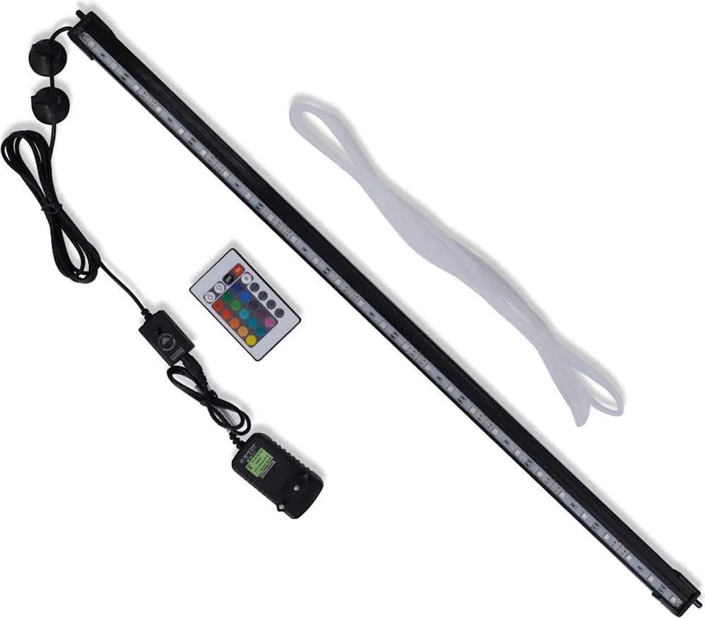vidaXL LED-es RGB buborékos akváriumlámpa 71 cm