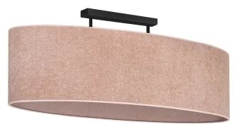 Duolla - Felületre szerelhető csillár OVAL 2xE27/15W/230V rózsaszín