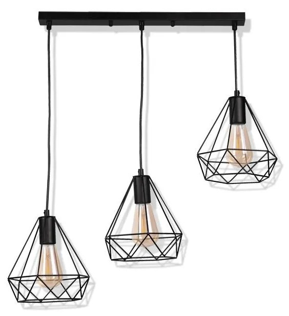 Csillár zsinóron VIGO 3xE27/20W/230V