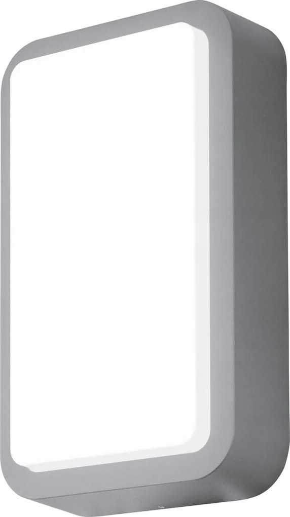 Kerti fali lámpa Eglo ezüst integrált Led fényforrás 12 W