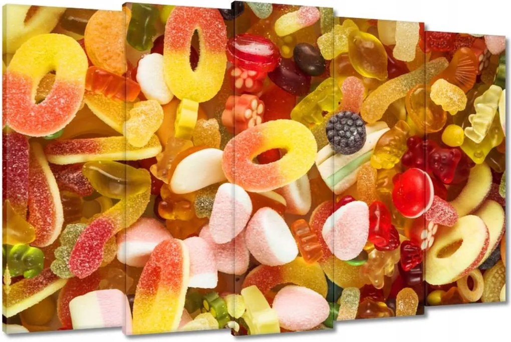 Képek 150x95 Zselés színes zselé Édesség