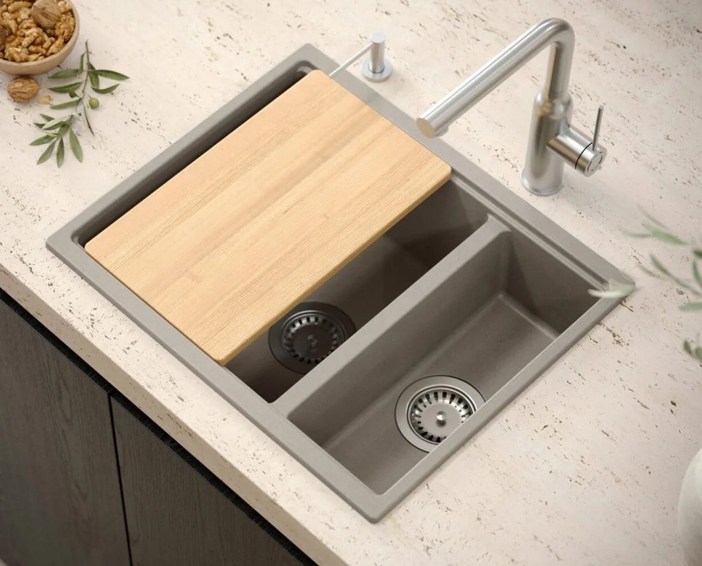 gránit mosogató Logan 150 Beige