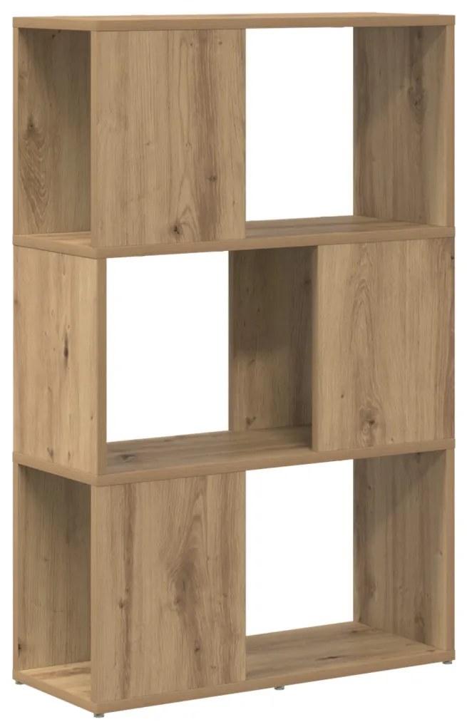 Könyvtartó Mesteri tölgy Szerelt fa 60 x 24 x 94 cm Könyvtartó