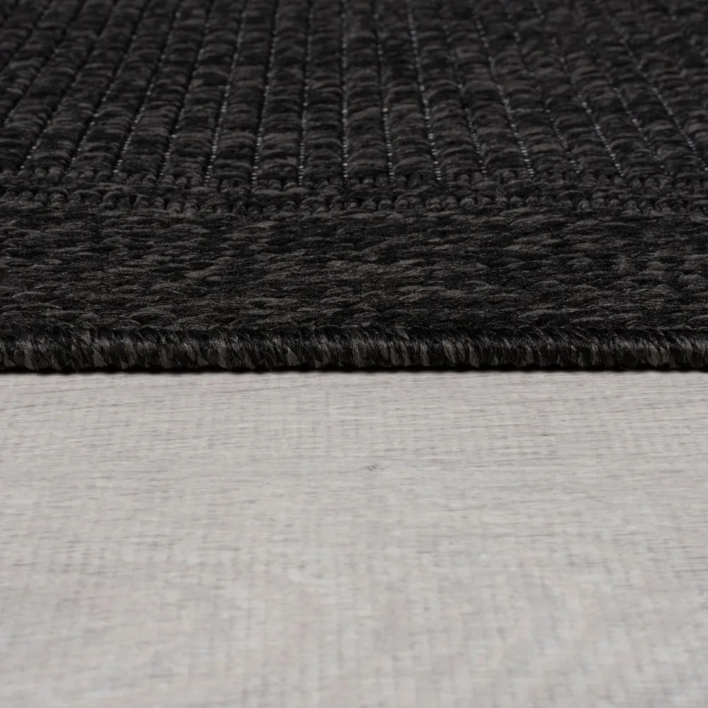 Sötétszürke kültéri szőnyeg 160x230 cm Weave – Flair Rugs