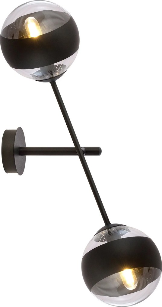 Emibig LINEAR 1168/K2 Fali lámpa 2x40W/E14 IP20