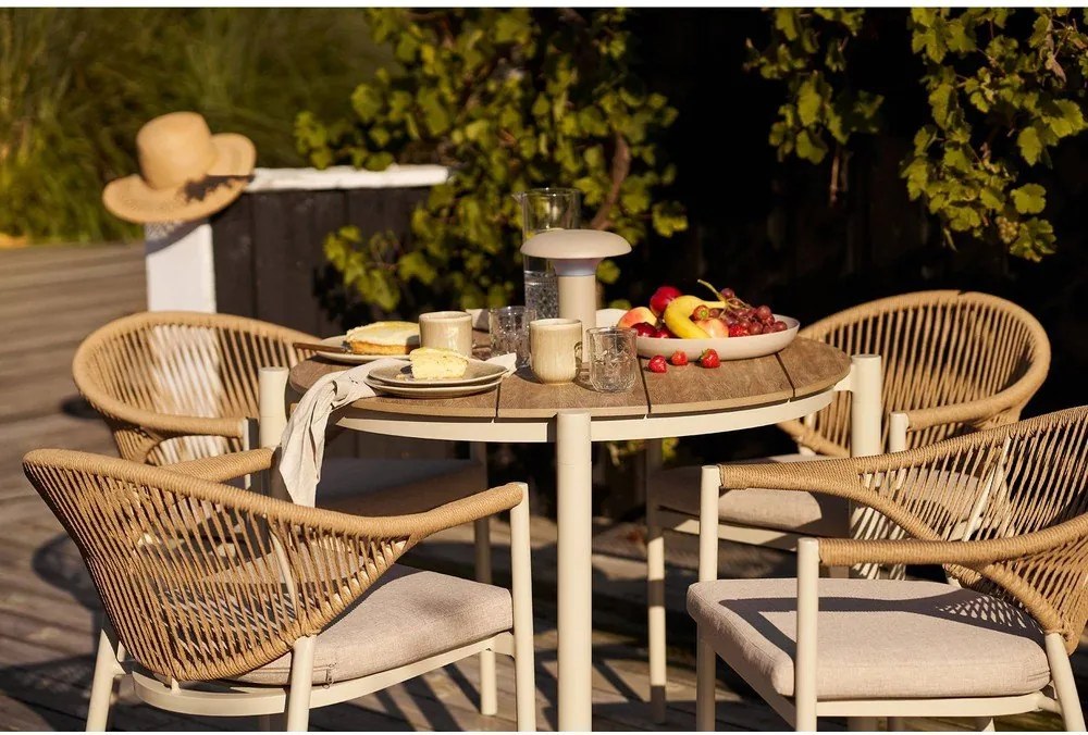 Bézs kőedény csésze szett 4 db-os 360 ml Viola – House Nordic