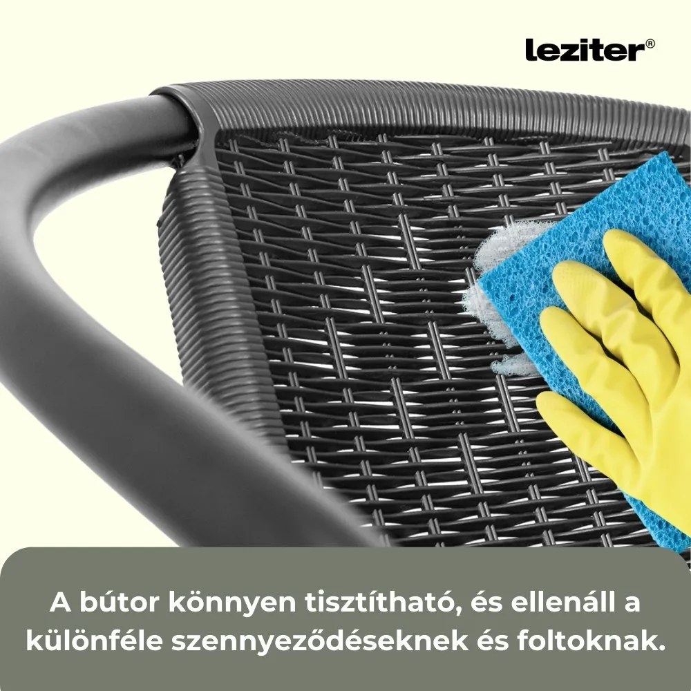 Elzas 4+1 kerti bútor garnitúra szett