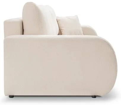 DESIO kinyitható háromszemélyes kanapé, bézs