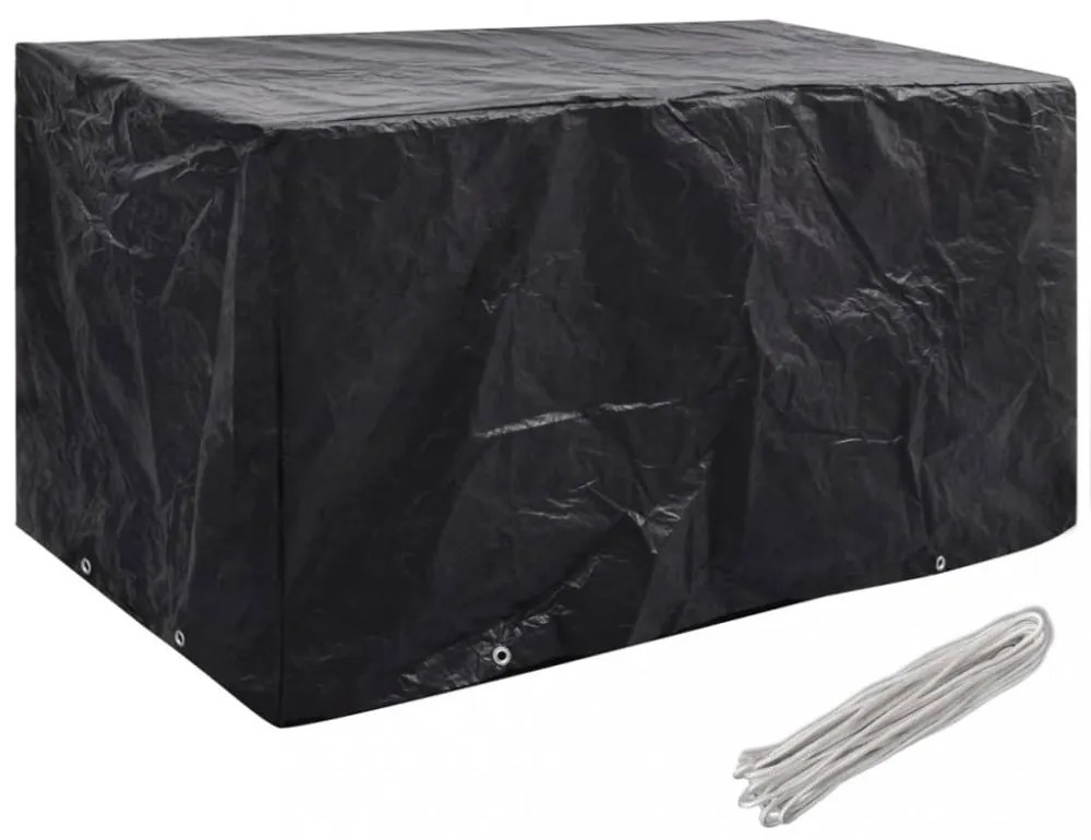 2 db kerti bútor huzat 8 fűzőlyukkal 180 x 70 x 90 cm