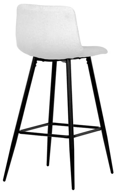 Fehér Szövet Bárszék. AUB-X7015 WT2