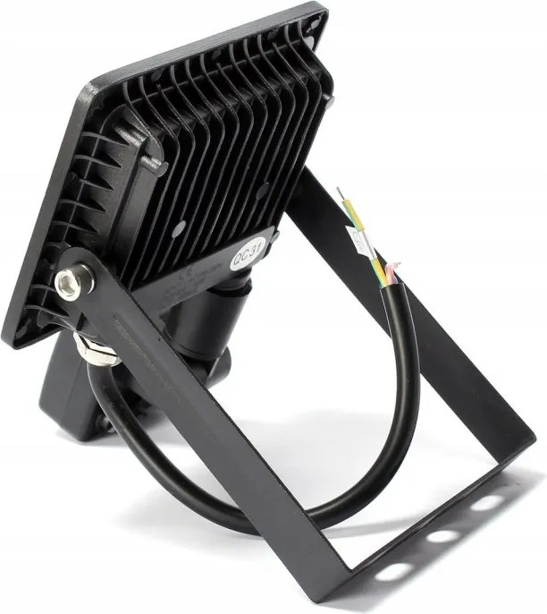 DOMENOLED 19 HALOGEN Kültéri Reflektor Fekete LED IP65