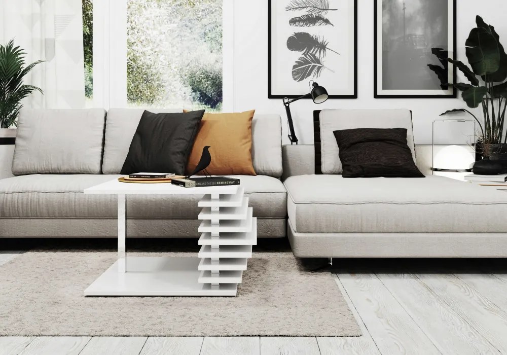 Tokyo WT Dohányzóasztal Fehér N