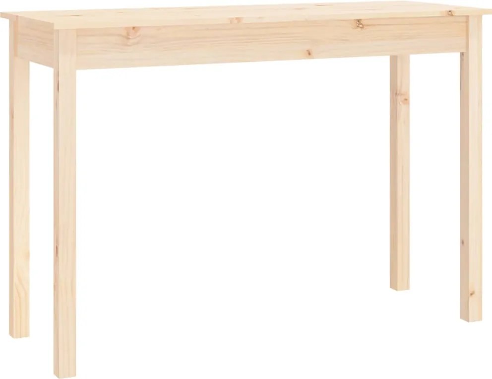vidaXL tömör fenyőfa tálalóasztal 110 x 40 x 75 cm