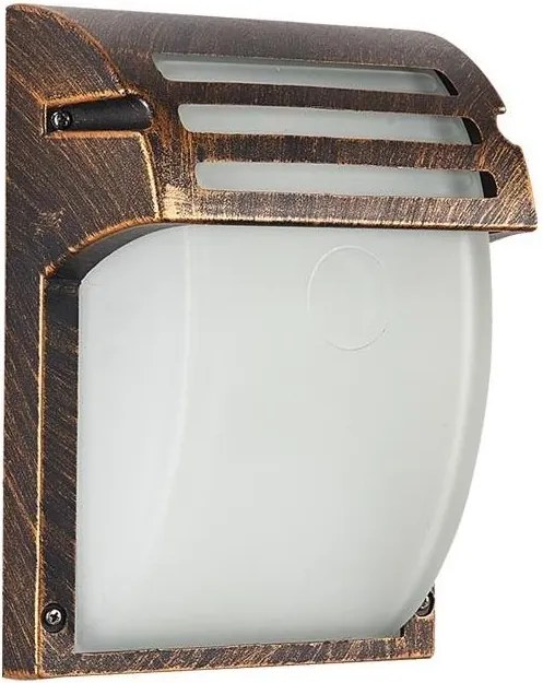 Prezent 39039 - Kültéri fali lámpa AMALFI MINI 1xE27/60W/230V patinás