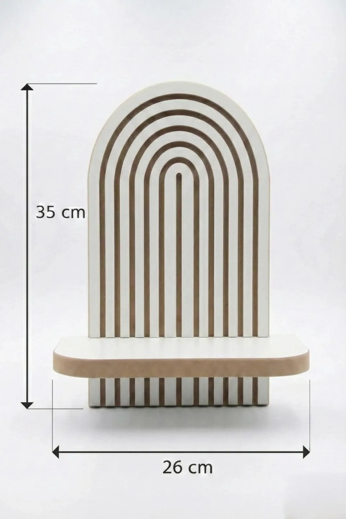 Fali polc, 26 cm – Artmtkwll1D