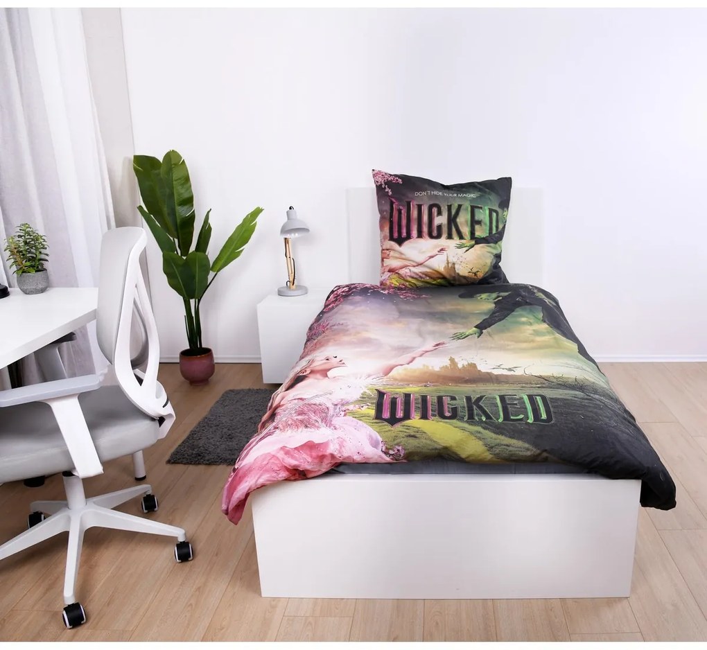 Herding Pamut ágynemű Wicked , 135 x 200 cm, 80 x80 cm