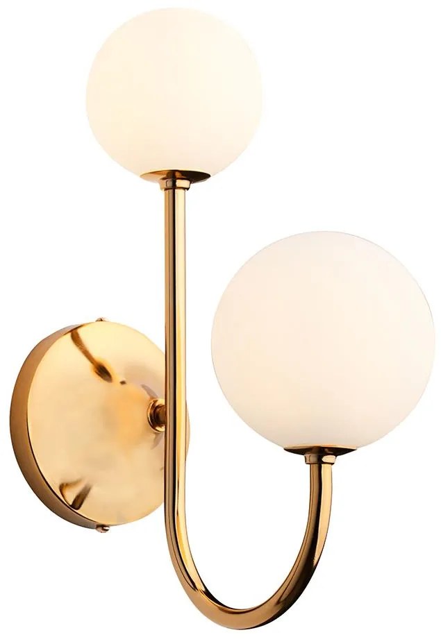 Jupiter 1943 - Fali lámpa SELEN 2xG9/40W/230V sárgaréz