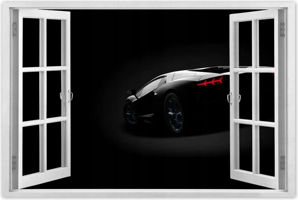 Poszterek 120x80 Fekete autó Autó