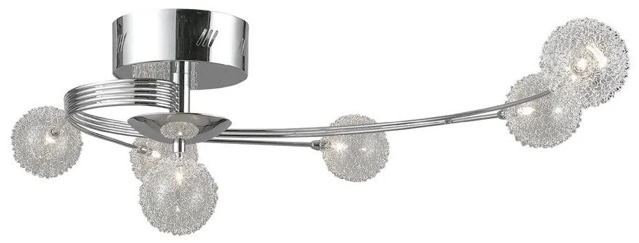 LUXERA 46010 - CASCADA csillár 6xG4/20W/230V