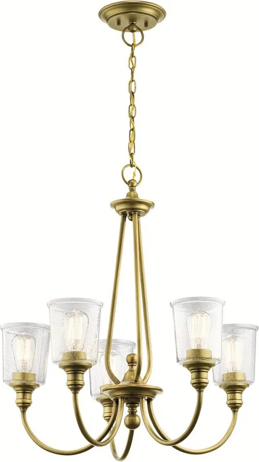 Elstead Lighting WAVERLY KL-WAVERLY5-NBR Csillár 3x60W/E27