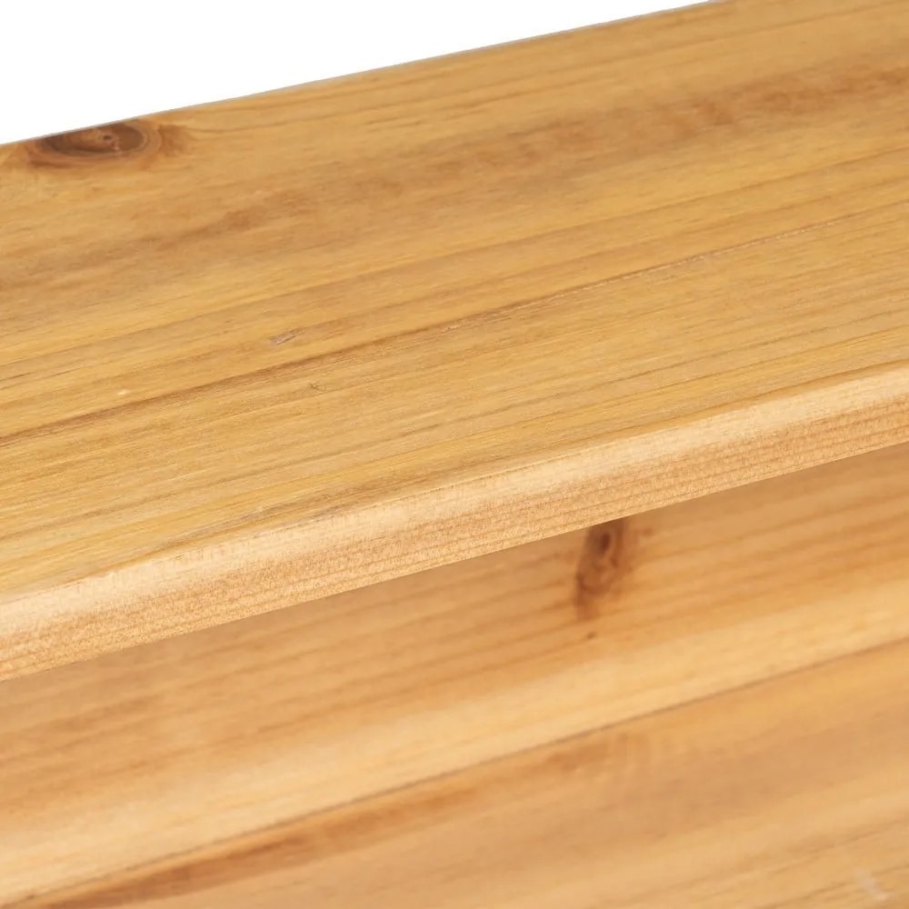 Natúr színű nyárfa fali polc képekhez 60 cm Aspen – Casa Selección