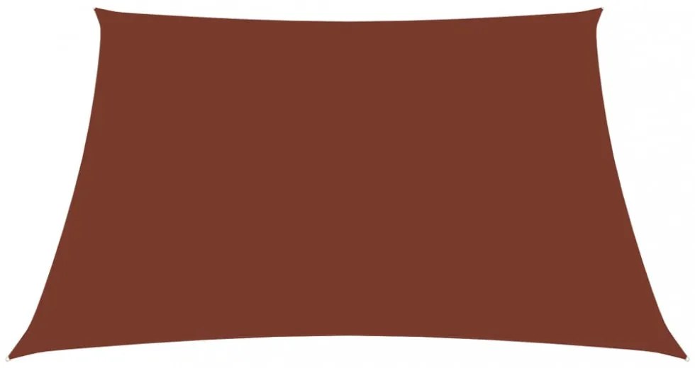 vidaXL terrakotta téglalap alakú oxford-szövet napvitorla 2,5 x 3 m