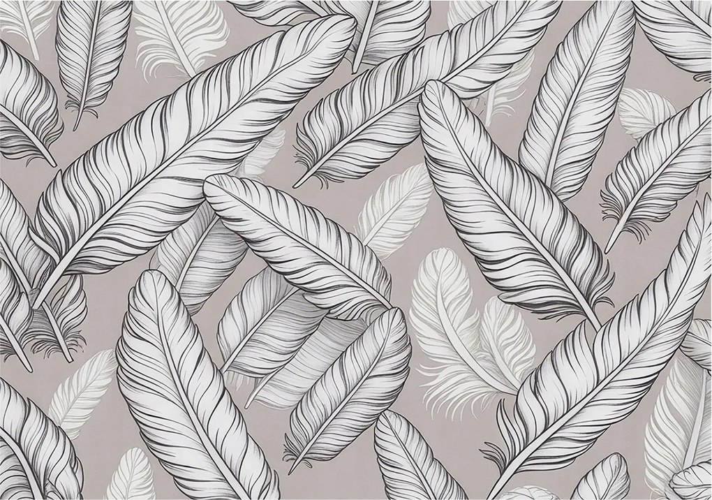 Flizelin tapéta Flizelin fali prémium finom tollak 312x219