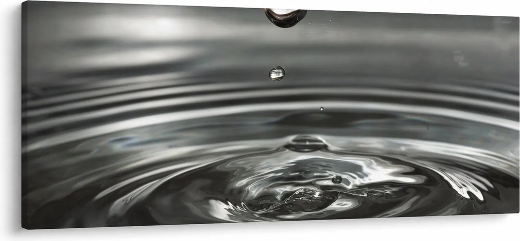 Egy vízcsepp képe (120x50 cm)