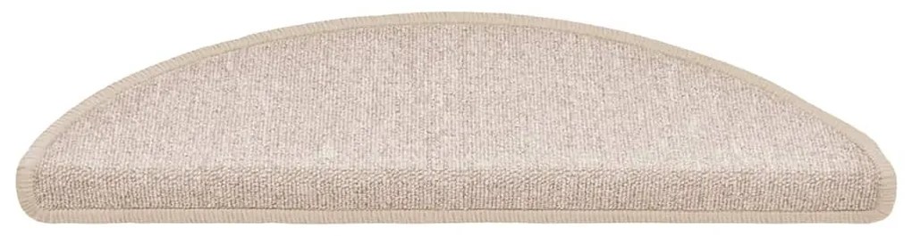30 db tópszínű lépcsőszőnyeg 56x17x3 cm
