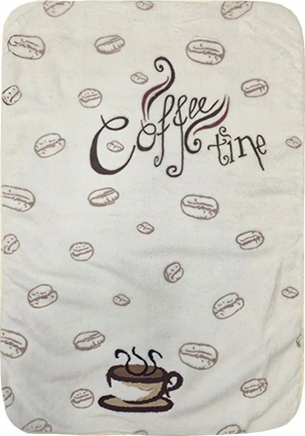 Mikroszálas kendő 40x60cm Kávé krém