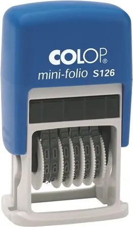 Számbélyegző, COLOP S126 (IC52600)